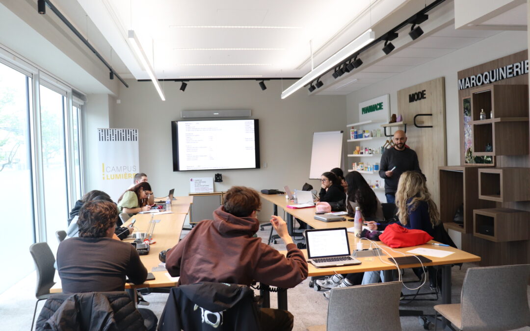 Le lycée Pierre Brossolette en immersion à Lumen !