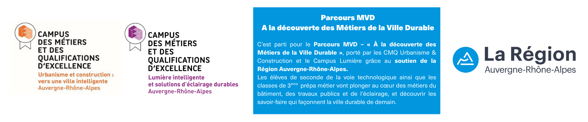 Parcours MVD à la découverte des métiers de la ville durable.